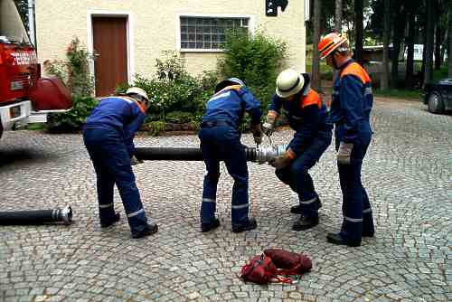 Saugleitung-Kuppeln
